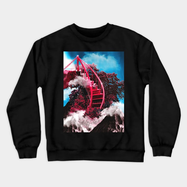 Snailway to Heaven Crewneck Sweatshirt by Frajtgorski